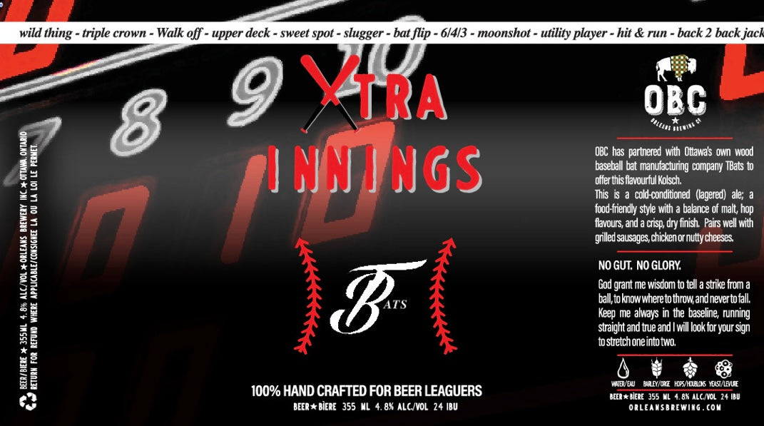24-pack of Xtra Innings KÖLSCH