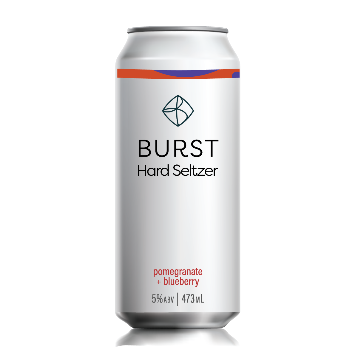 BURST Blueberry + Pomegranate HARD SELTZER